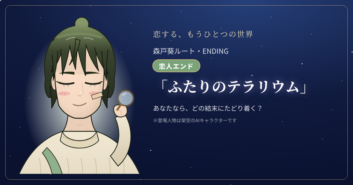 森戸葵ルートの結末「ふたりのテラリウム」